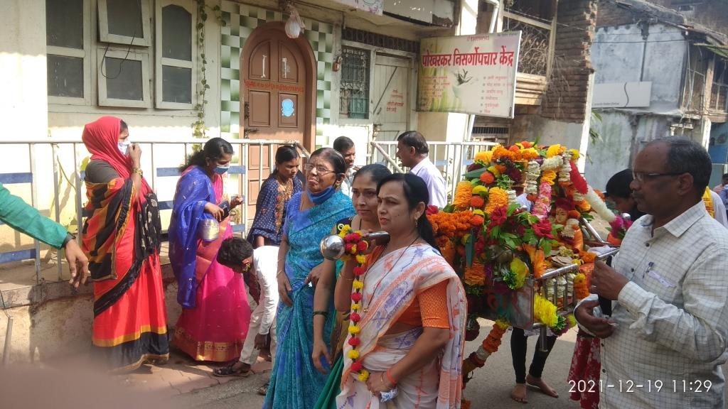 दत्त जयंती पारायण २०२१ - पालखी