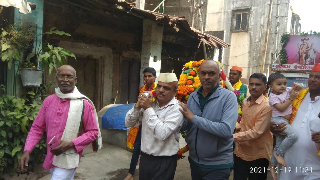 दत्त जयंती पारायण २०२१ - पालखी